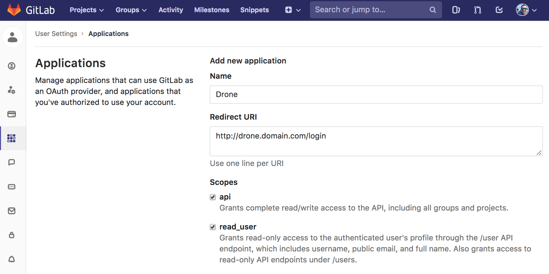 gitlab-drone-ci